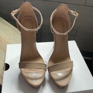 Aldo heels MADALENE bone multi size 7.5